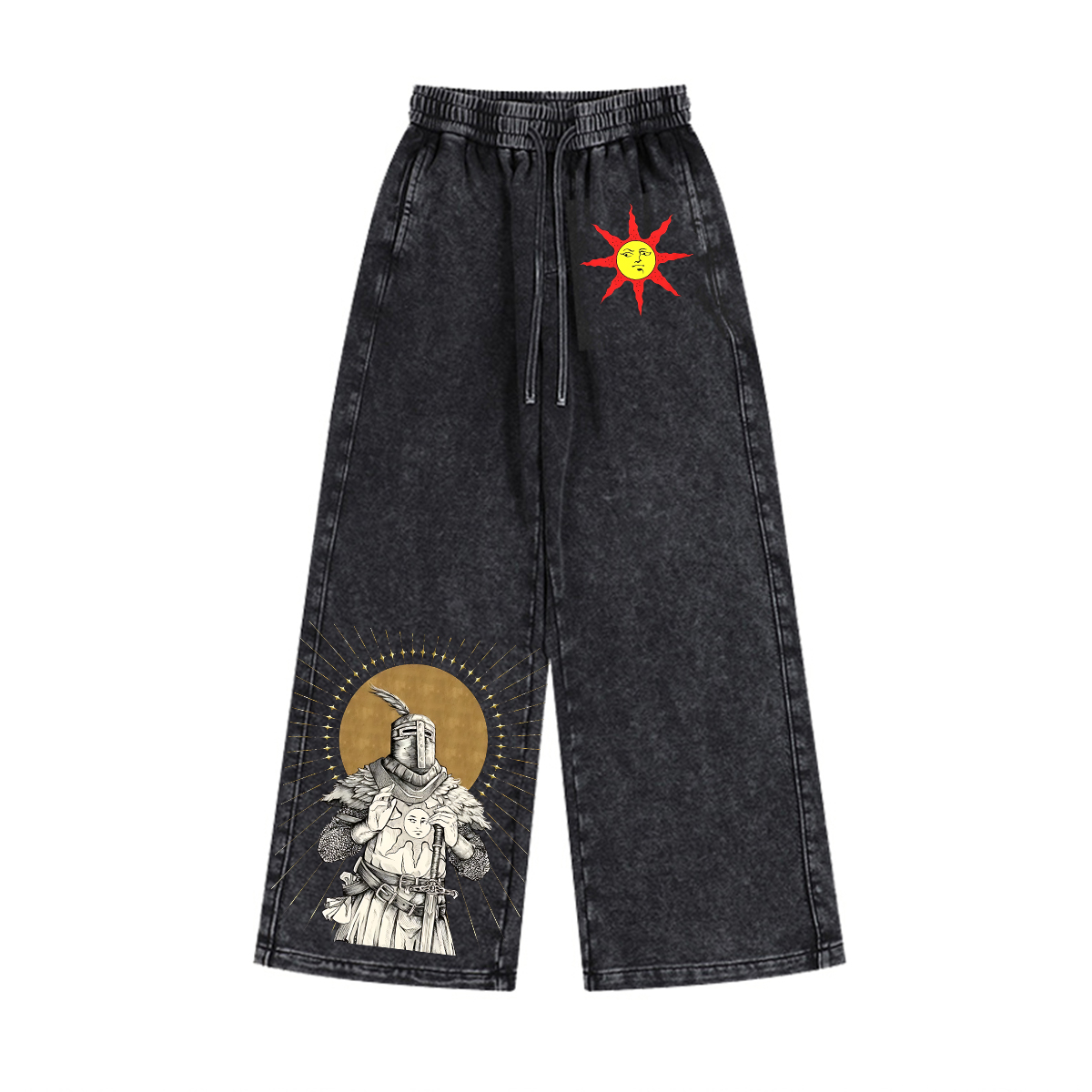 Praise The Sun Unisex Washed Pants