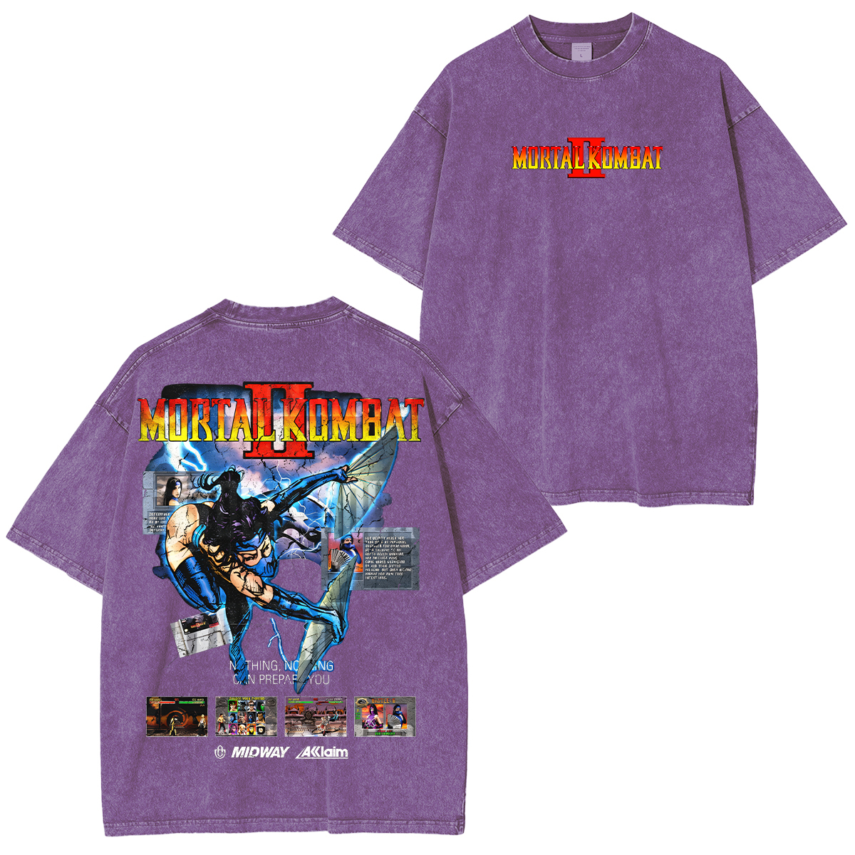 Mortal Kombat II Washed T-shirt/Crewneck/Hoodie