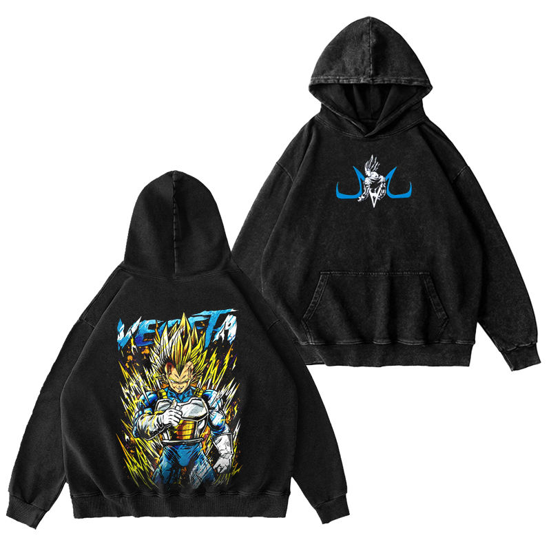 "Majin Vegeta V2 Water Blue"Dragon Ballll Retro T-shirt/Crewneck/Hoodie