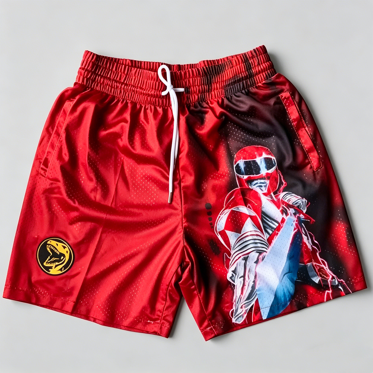Mighty Morphin Power Rangers Green Ranger Shorts