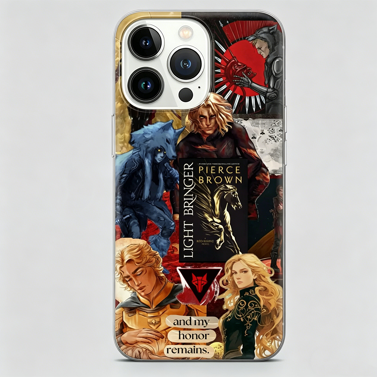 Red Rising Phone Case Bookish Cover for iPhone