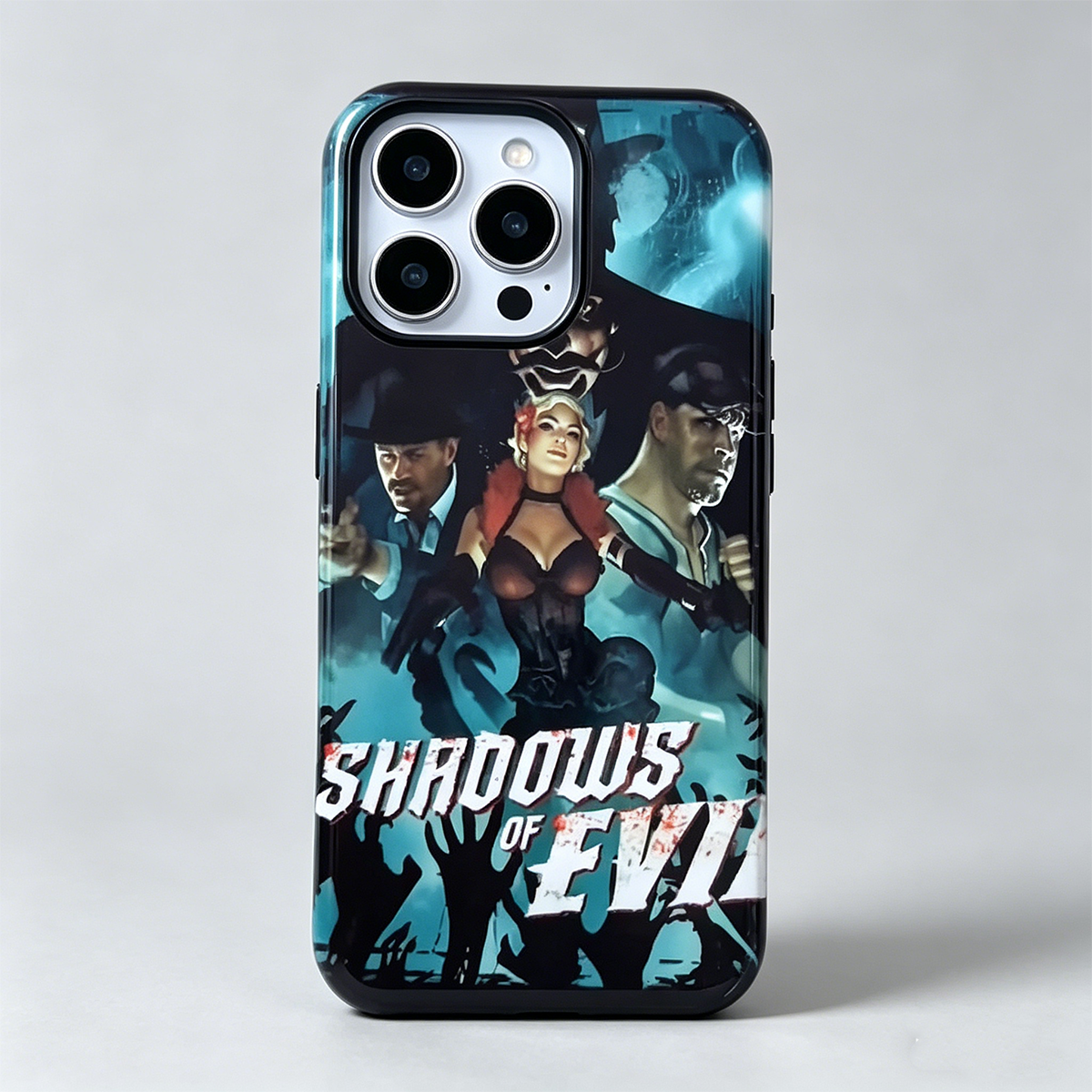 Discover Shadows of Evil Phone Case