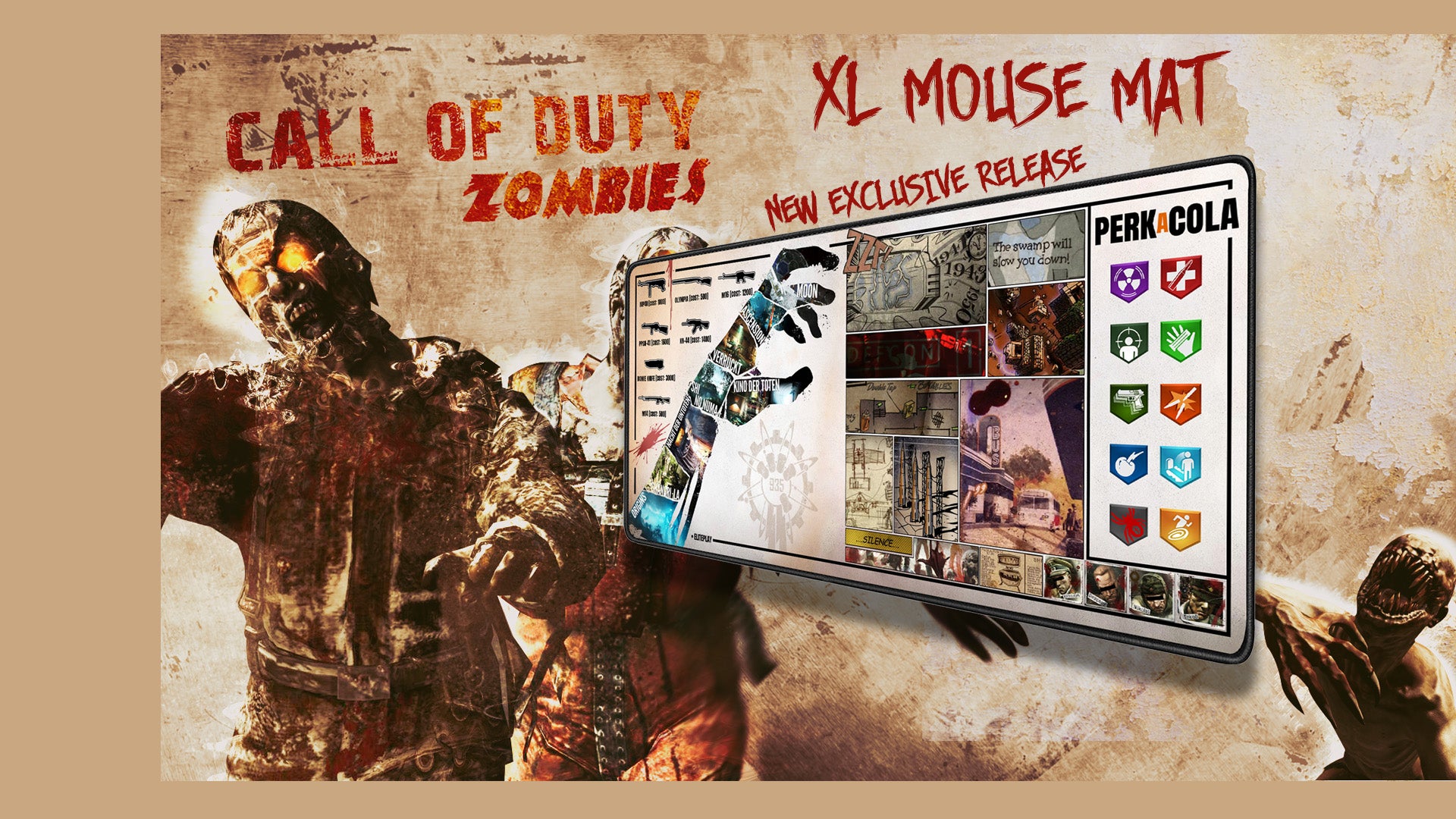 [Copy]codzombie mouse pad