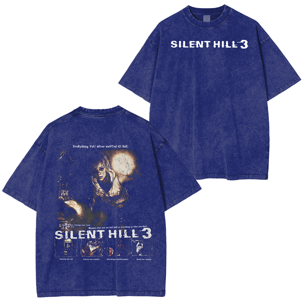 Silent Hill 3 - Everything You Never Wanted To See Unisex Washed T-Shirt