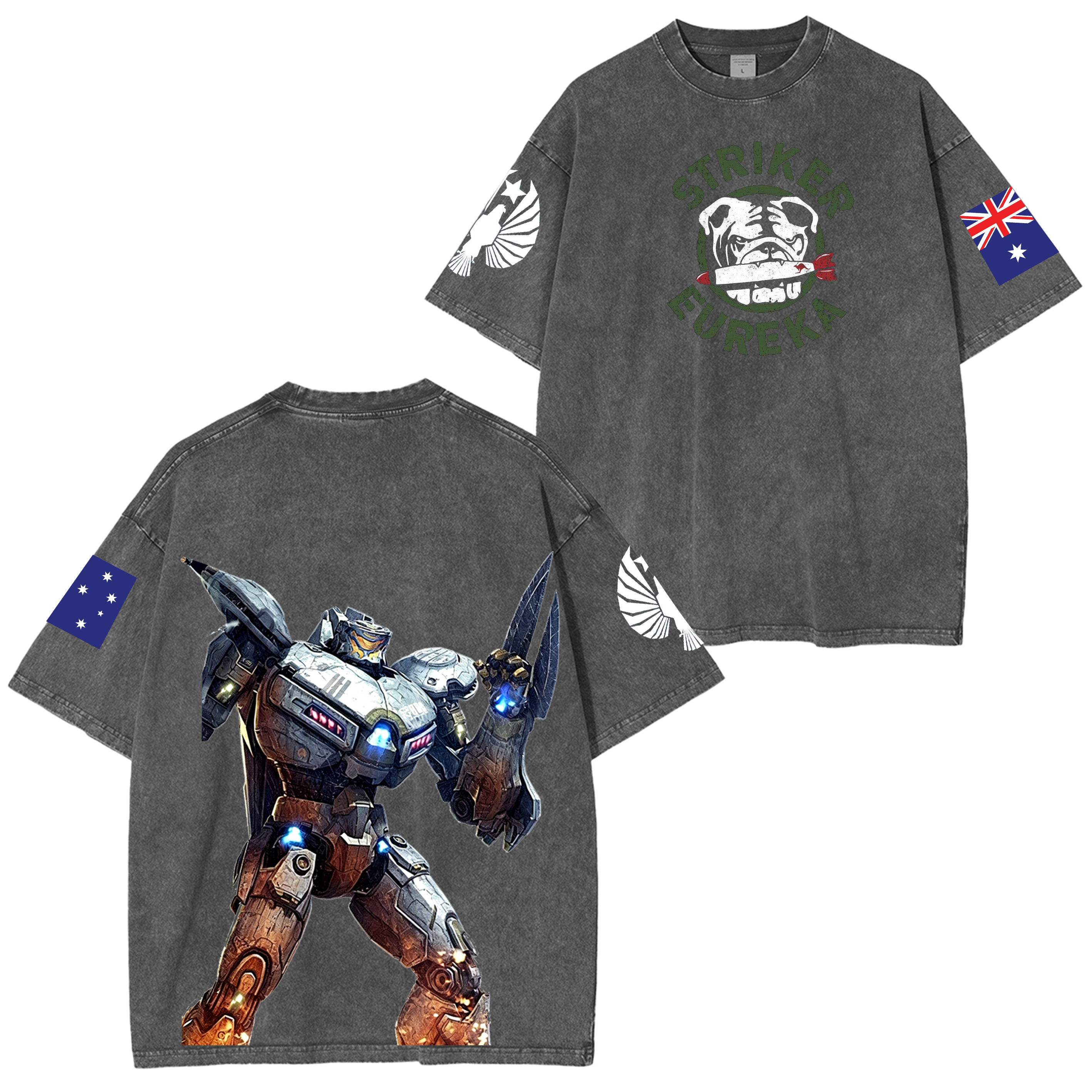 Striker Eureka Washed T-shirt/Crewneck/Hoodie