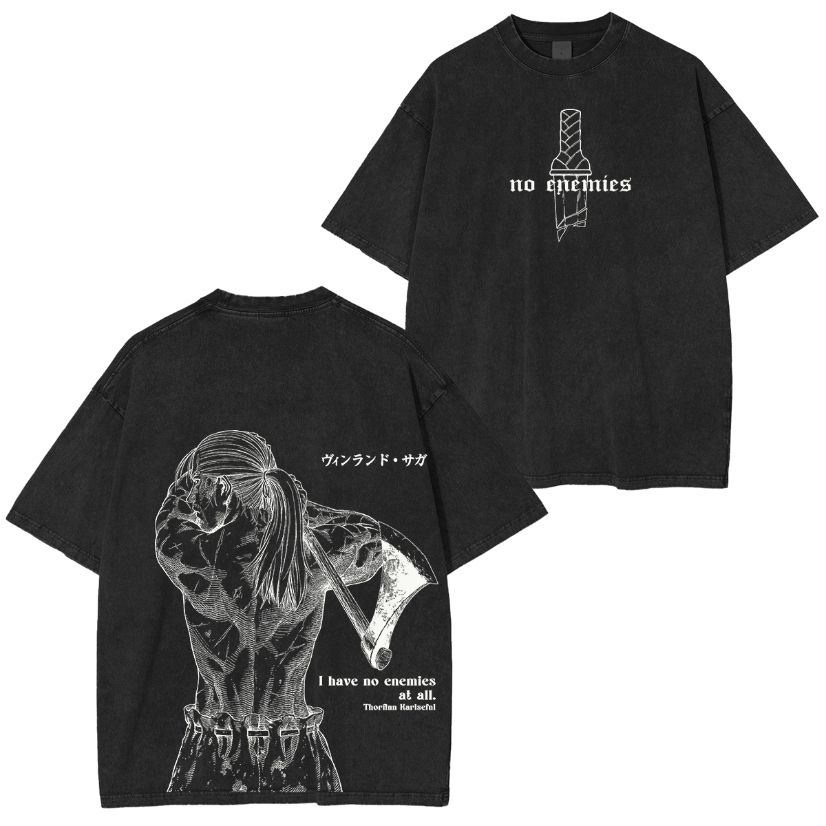 Vinland Saga.Washed T-shirt/Crewneck/Hoodie