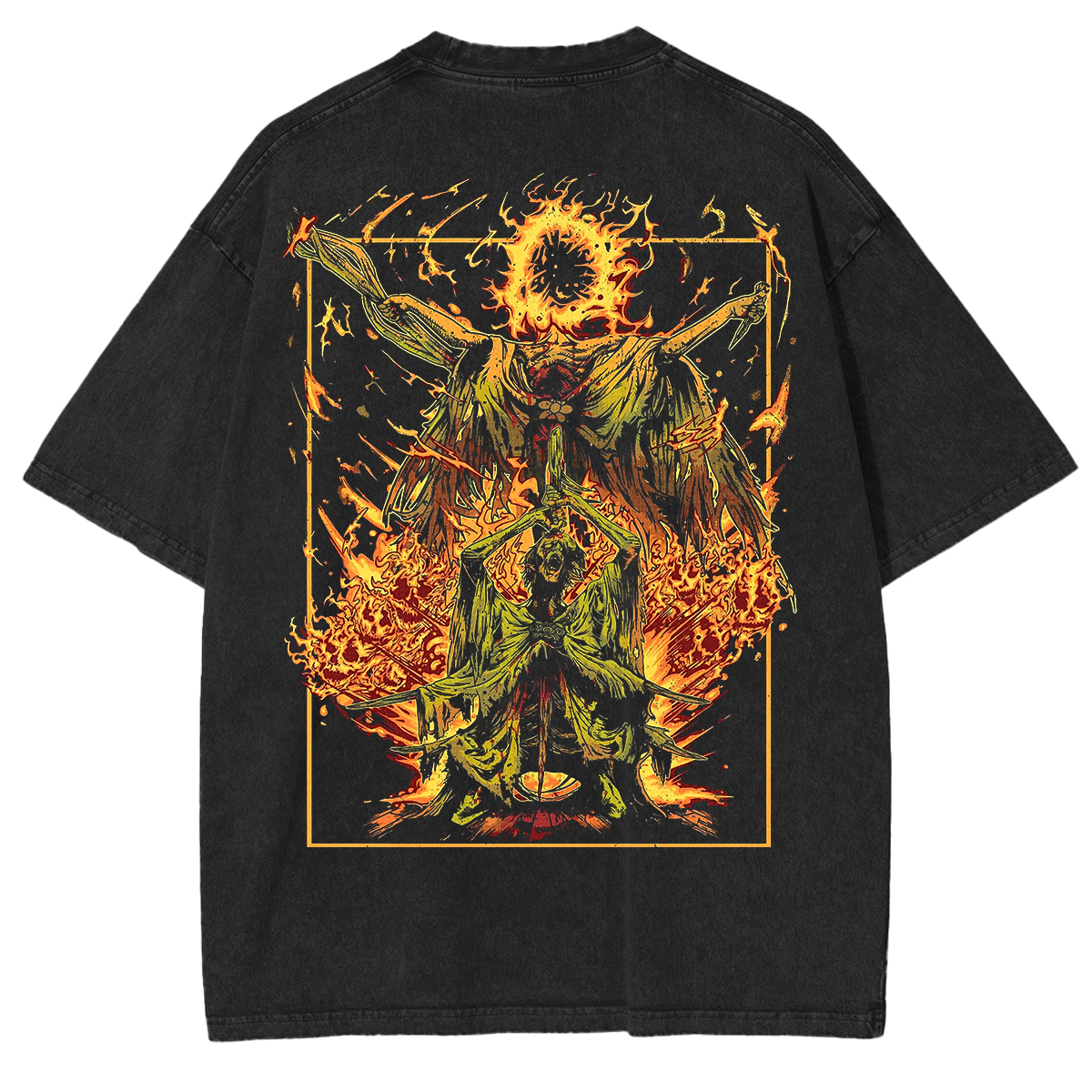 Midra Lord of Frenzied Flame Vintage Washed Unisex T-Shirt