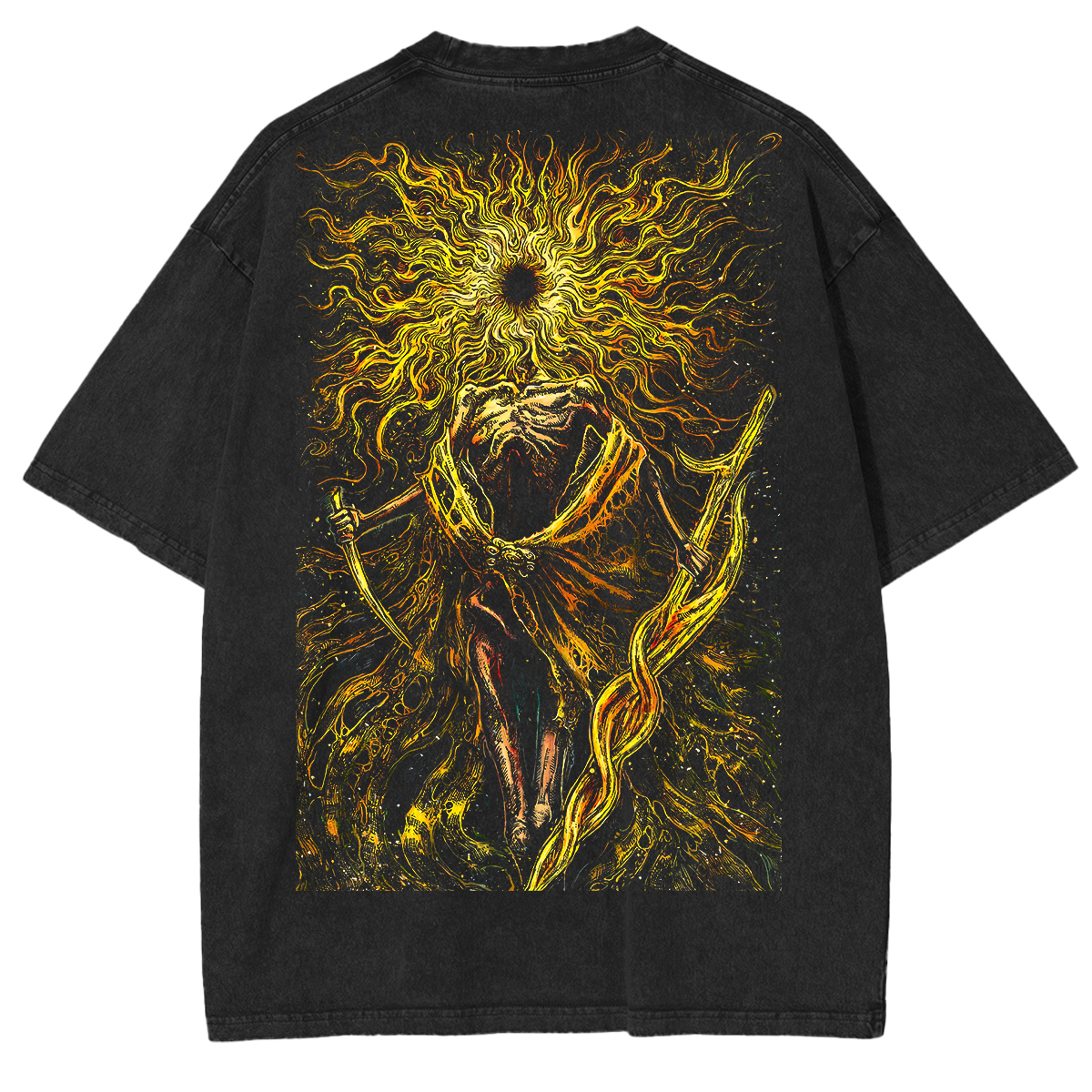 The Lord of Frenzied Flame Unisex Washed T-Shirt