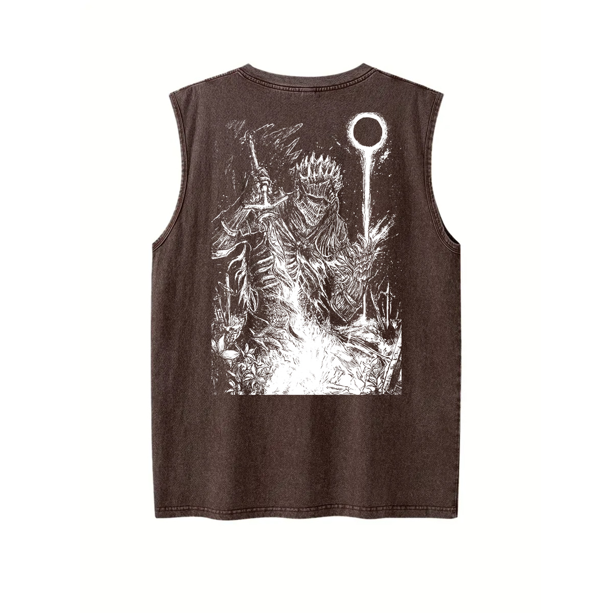 Dark Soul v2 Unisex Washed Tank Top
