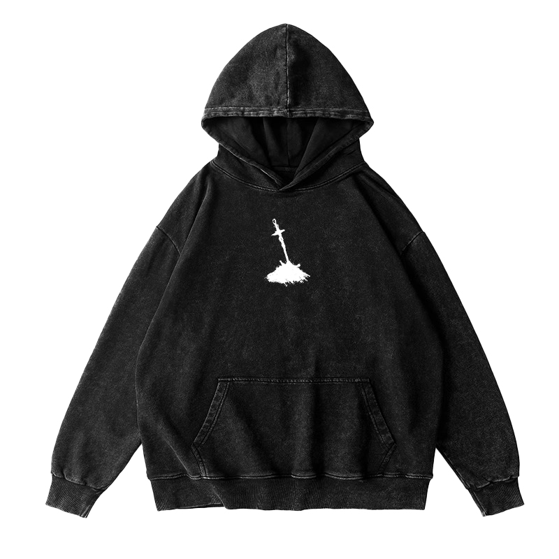 Dark Souls v2 Unisex Washed Hoodie