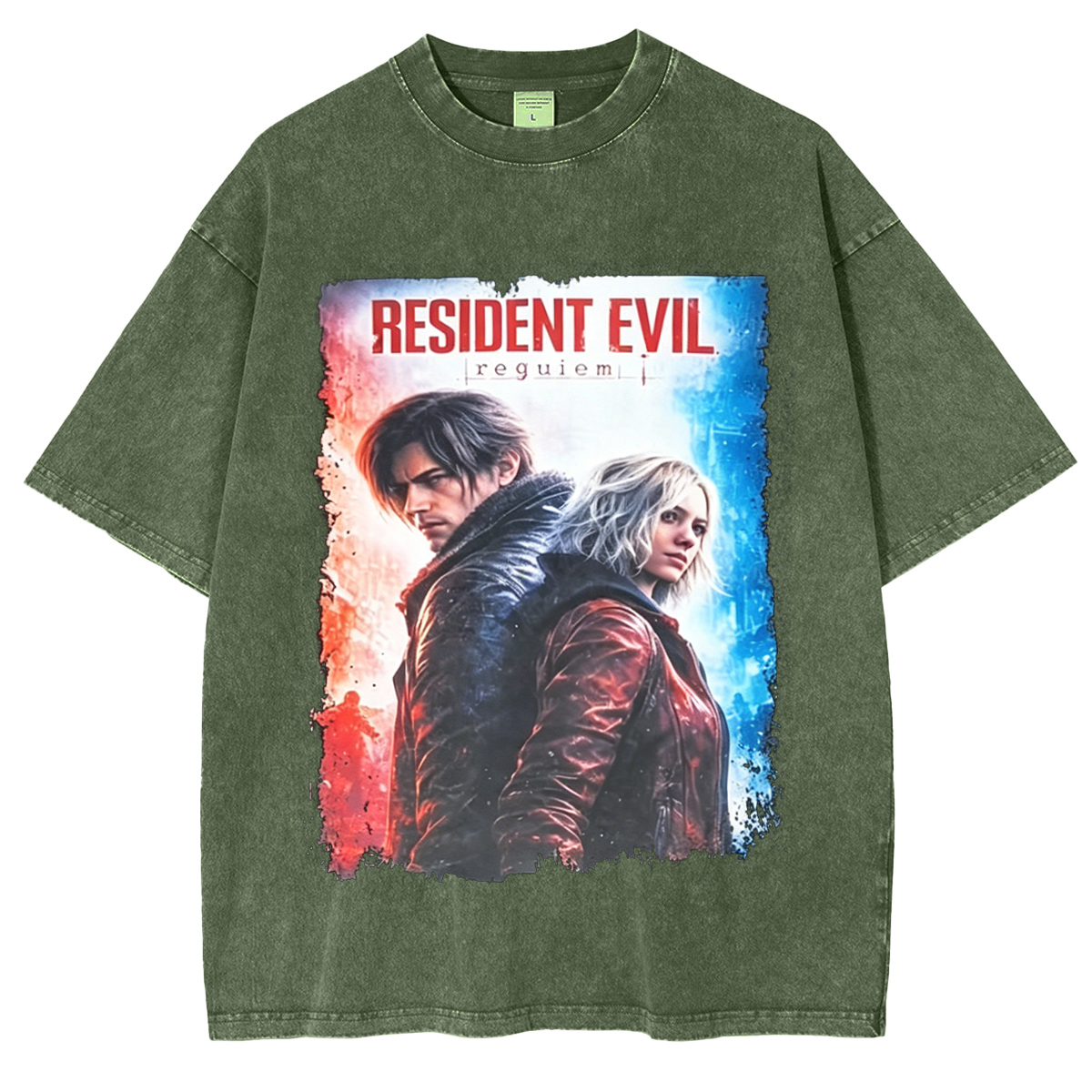 Resident Evil Washed T-shirt/Crewneck/Hoodie