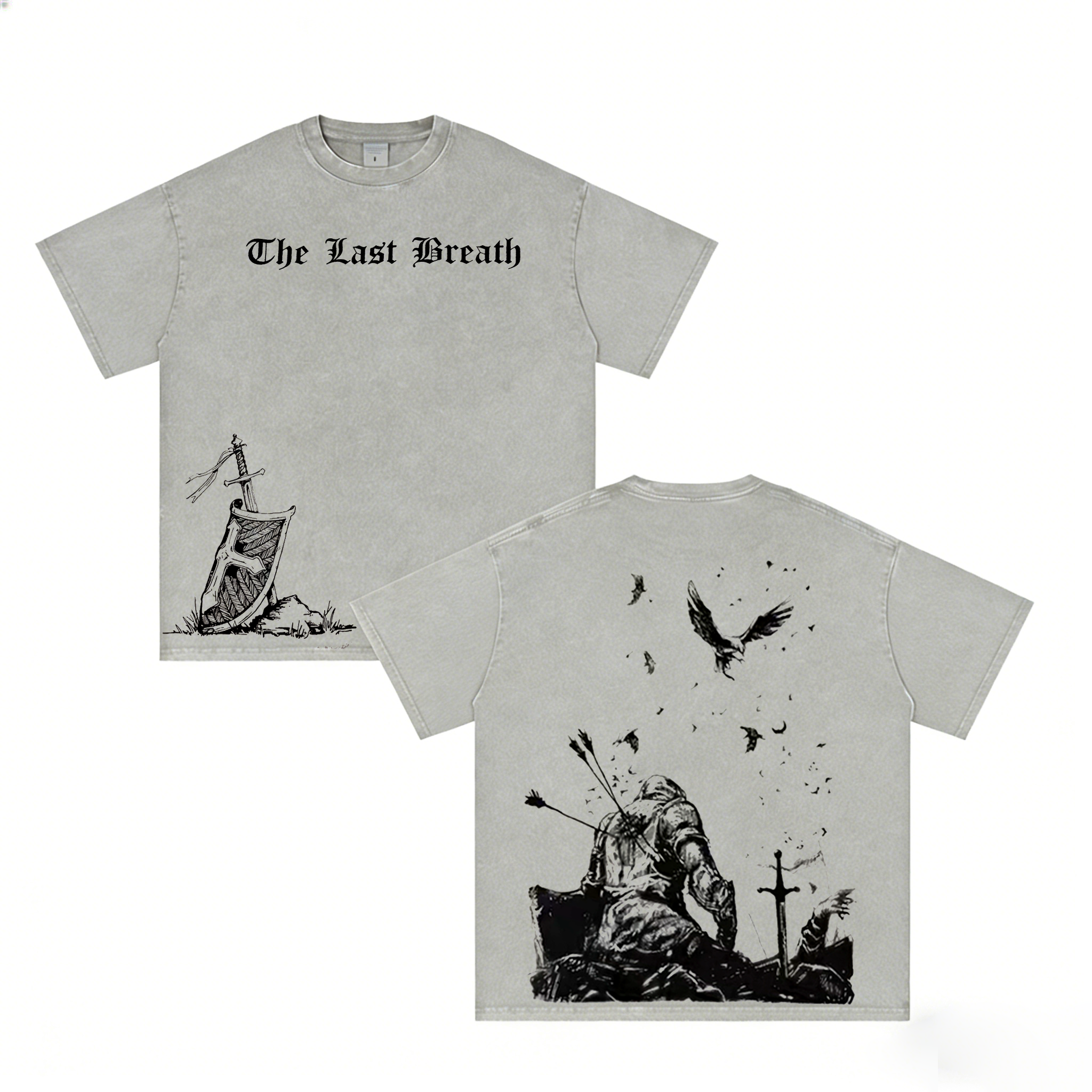 Medieval knights Washed T-shirt/Crewneck/Hoodie