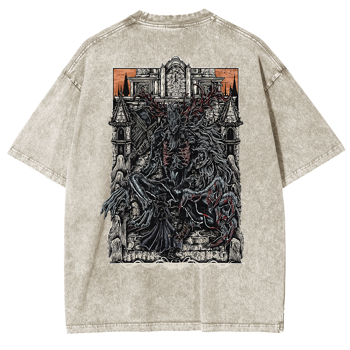 Cleric Beast Unisex Washed T-Shirt