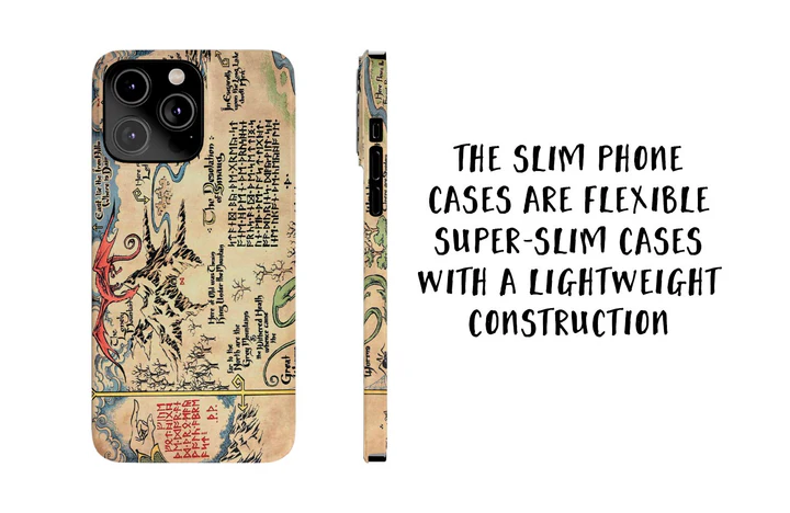 Hobbit Map Lord of the Rings Phone Case