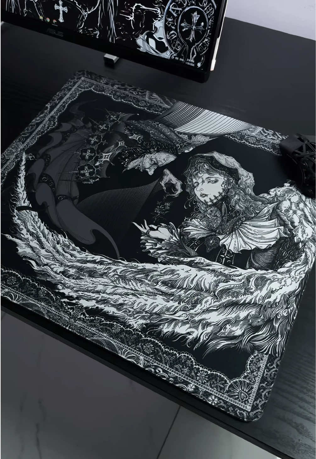 Feng Feather Mousepad