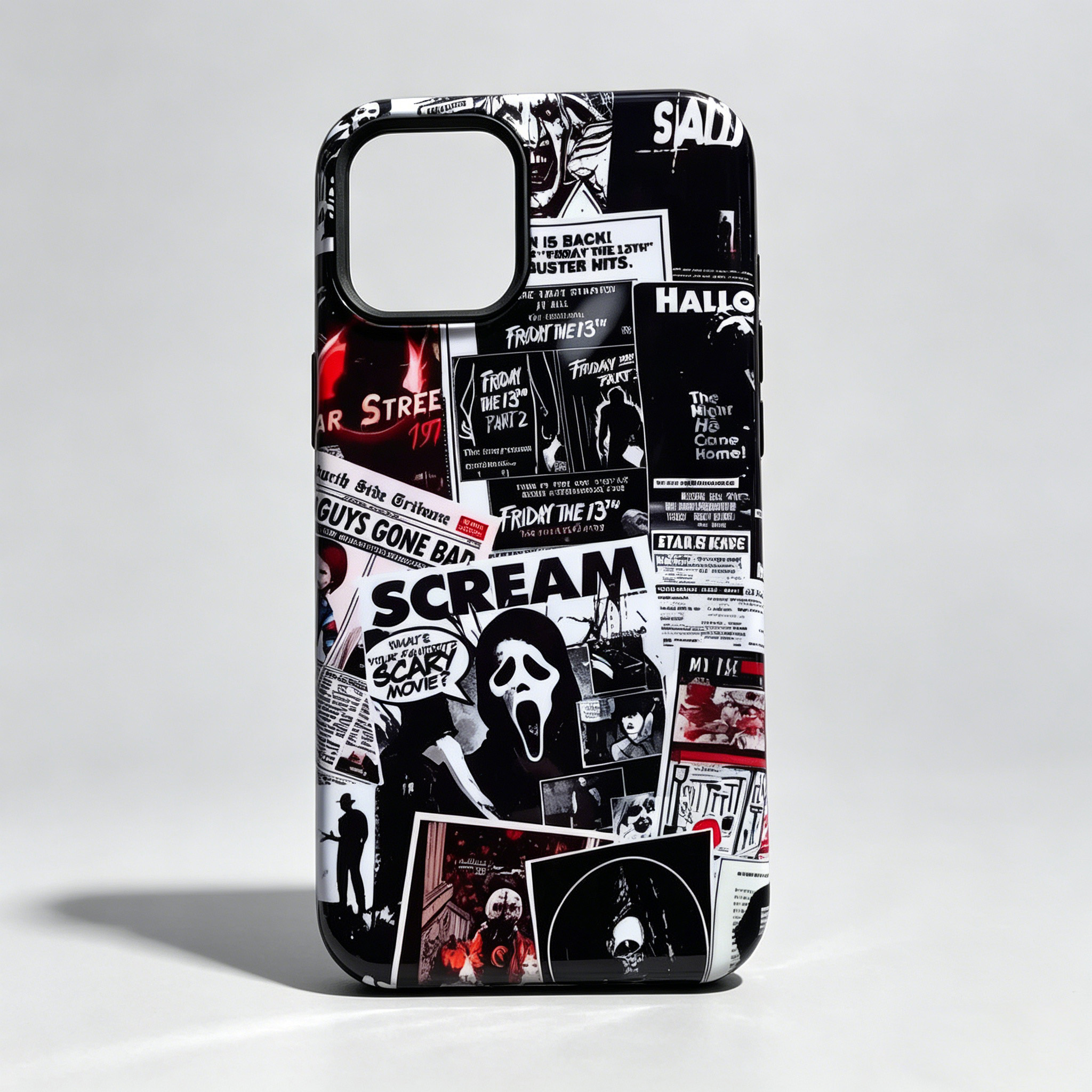 Y2K Scream Vintage Horror & Gothic Movies Phone Cases