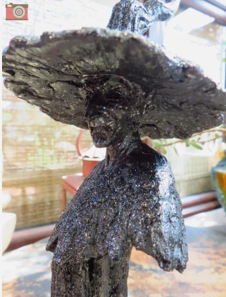 🔥LAST DAY 50% OFF - 🧙‍♀️💫Handmade Black Witch Statue: The Guardian of Your Home
