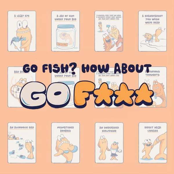 🔥Last Day: 50% OFF!🔥Go Fish? Go Fuck!!