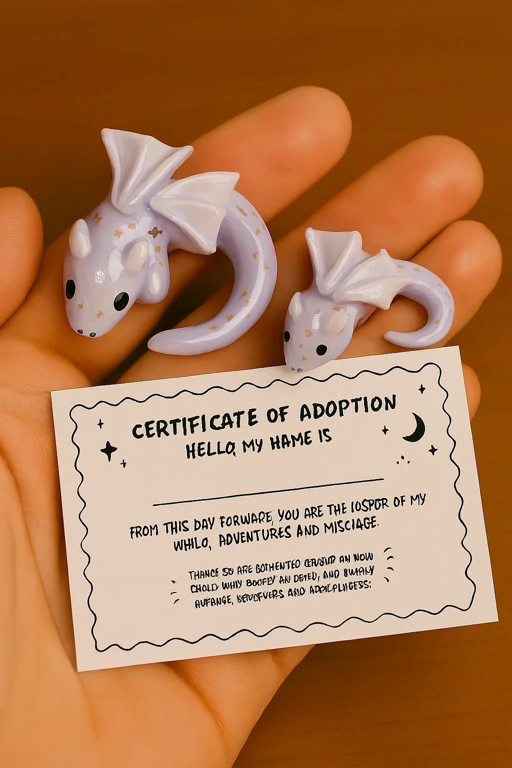 🔥LAST DAY 50% OFF💕🐉Emotional Support Dragon Adoption Kit
