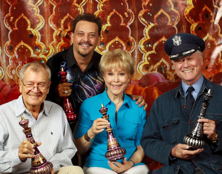 I Dream of Jeannie Bottle From Mario AC Della Casa Second Season Glass MIRRORED 57th Anniversary Bottle Special Edition