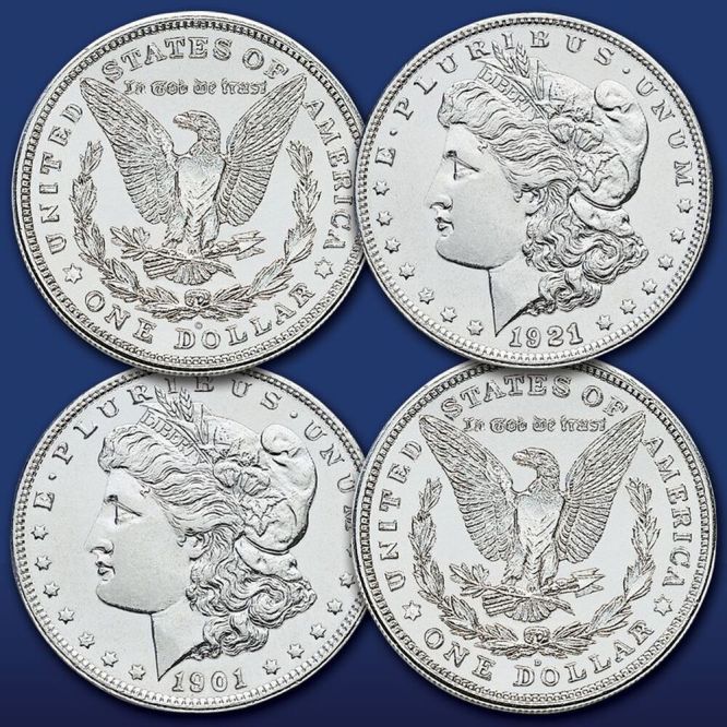 🔥Last day limited time discount🔥 The Complete Collection of Morgan Silver Dollars 【1878-1904and1921】28PC