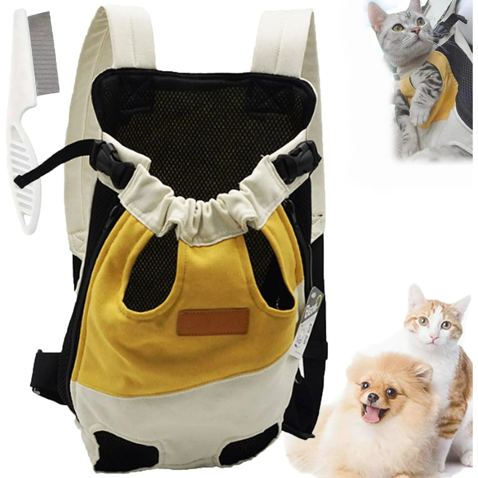🐾Last Day 50% OFF - 🐾Cozy Pet Backpack for Cats and Dogs