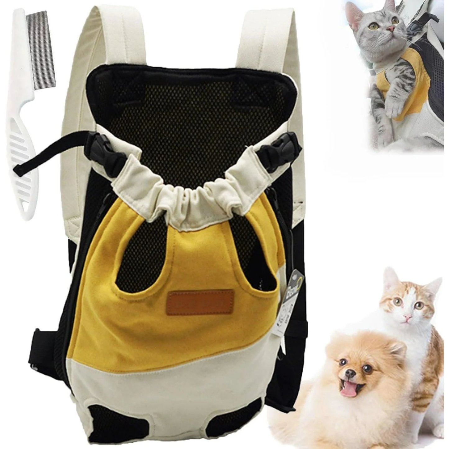 🐾Last Day 50% OFF - 🐾Cozy Pet Backpack for Cats and Dogs