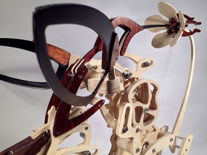 3D wooden mechanical hummingbird 🐦 + wooden mechanical turtle 🐢 2 free shipping