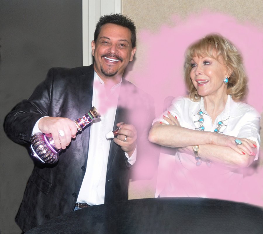 I Dream of Jeannie Bottle From Mario AC Della Casa Second Season Glass MIRRORED 57th Anniversary Bottle Special Edition