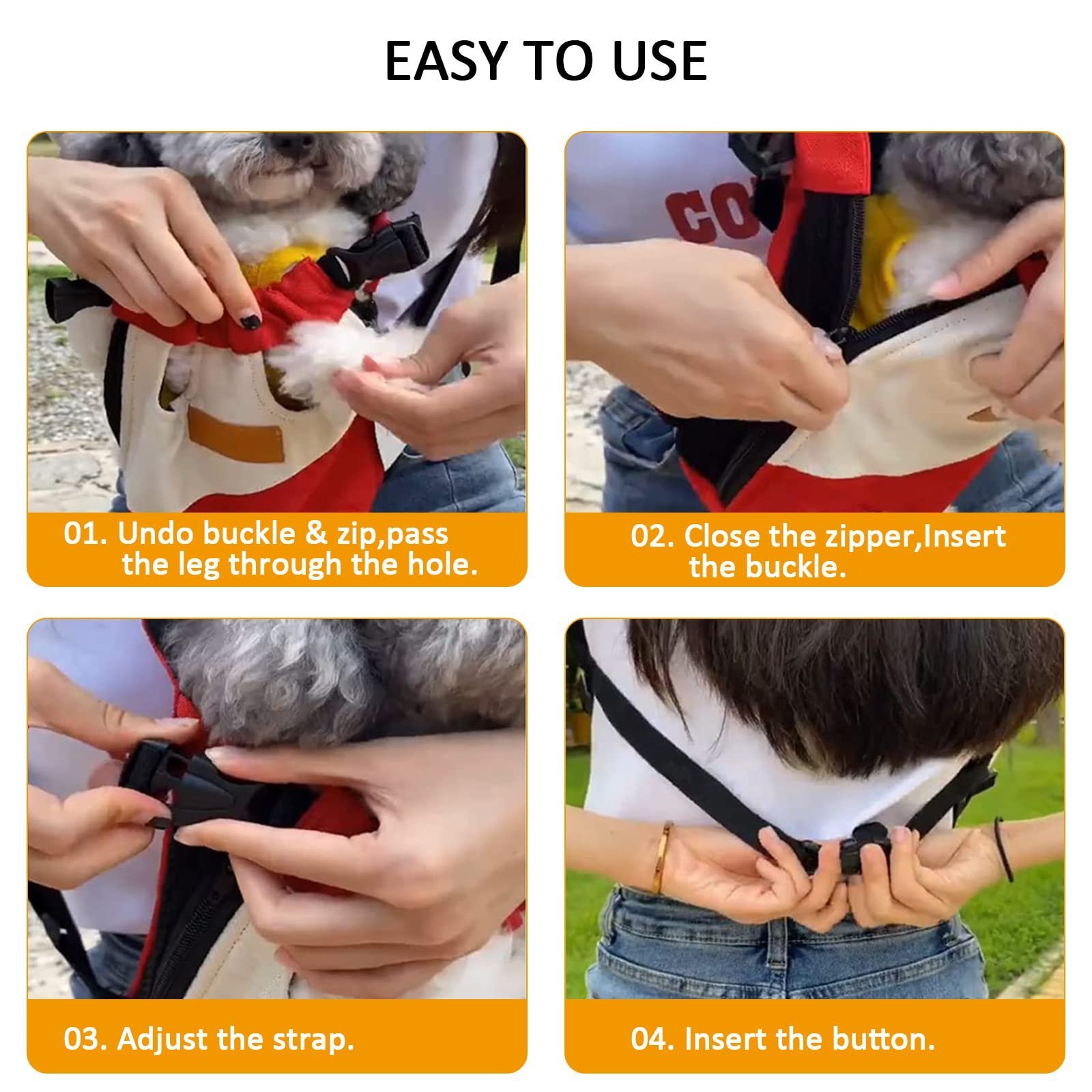 🐾Last Day 50% OFF - 🐾Cozy Pet Backpack for Cats and Dogs