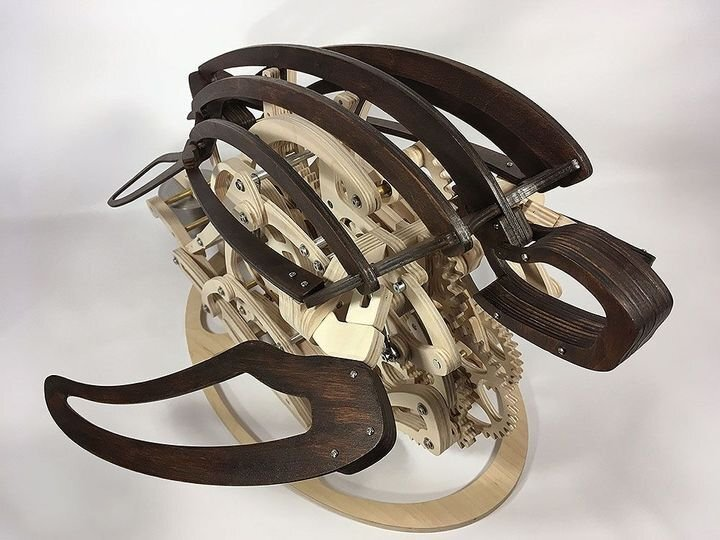 3D wooden mechanical hummingbird 🐦 + wooden mechanical turtle 🐢 2 free shipping
