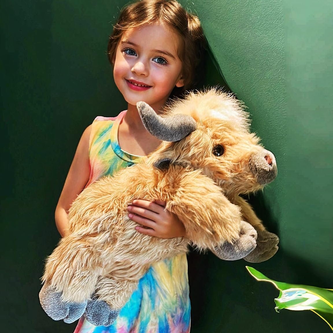 Summer Special Offer🔥Up To 49% Off-🎁Cute Cartoon Highland Cow Cuddly Toy
