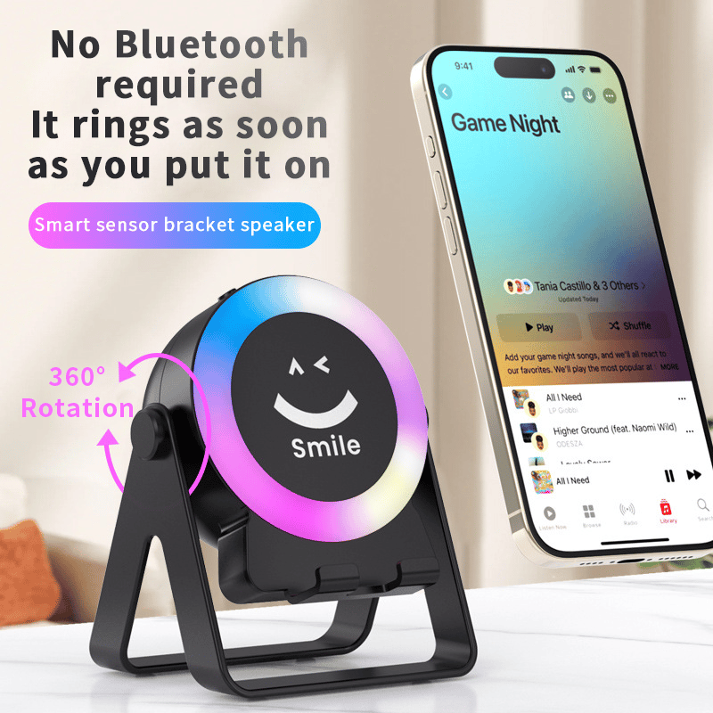 Special Offer—Up To 49% off🎧4 IN 1 Wireless Induction Audio Bluetooth Speaker🎵