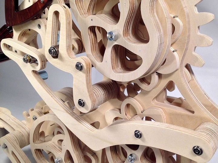 3D wooden mechanical hummingbird 🐦 + wooden mechanical turtle 🐢 2 free shipping