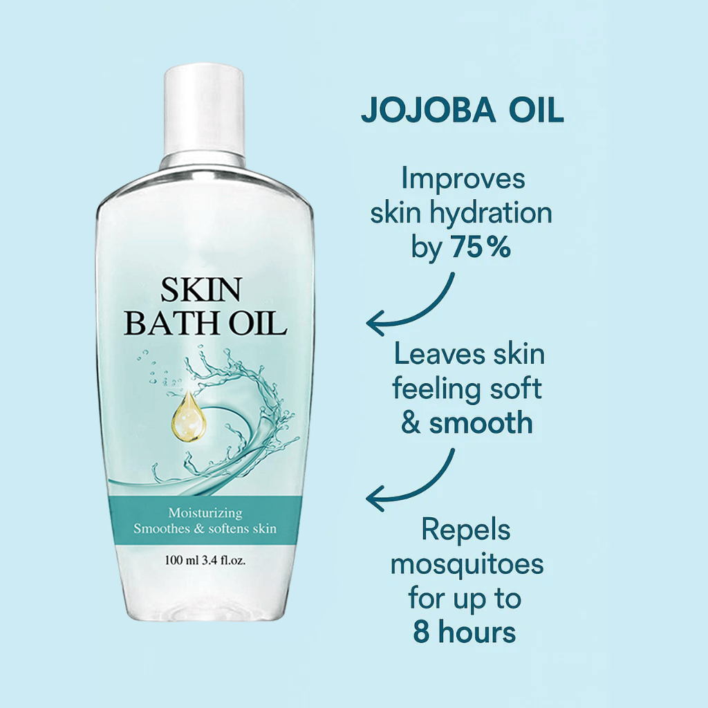 Necessities of daily life⏰Silky Bath Oil + Light Mosquito Relief