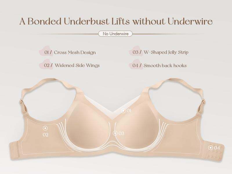 🎁Last Day 59% OFF🎉Women Wireless V-Neck Mesh Bralette