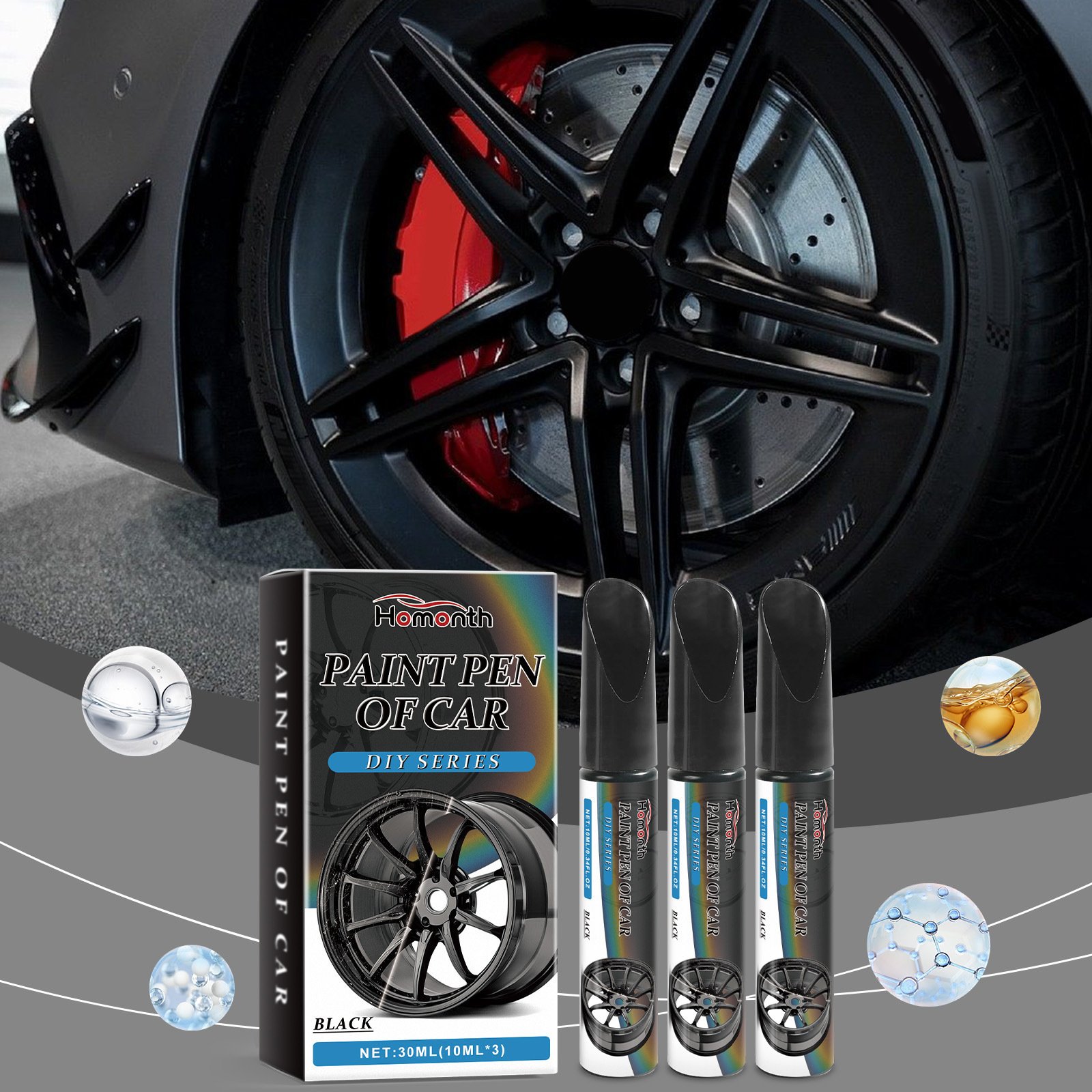 🔥Last Day 49%Off - Car Wheel Scratch Repair Pen