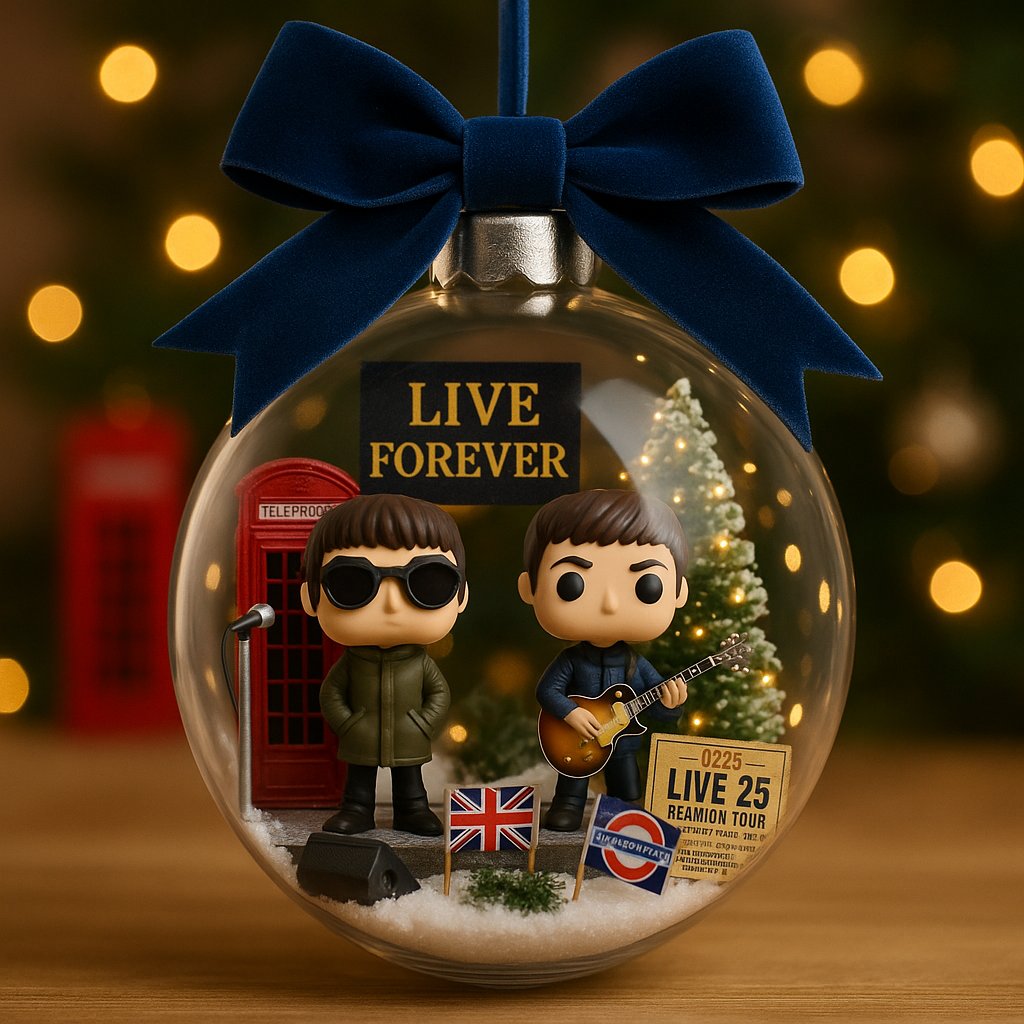 🔥LAST DAY 49% OFF - Britpop Christmas Ornament🎄🎶✨