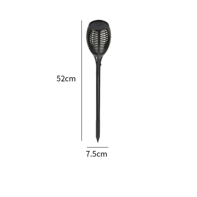 🏆 30K+ SOLD! 🔥🌿 Flickering Flames Solar Torch Lights – Magical Outd