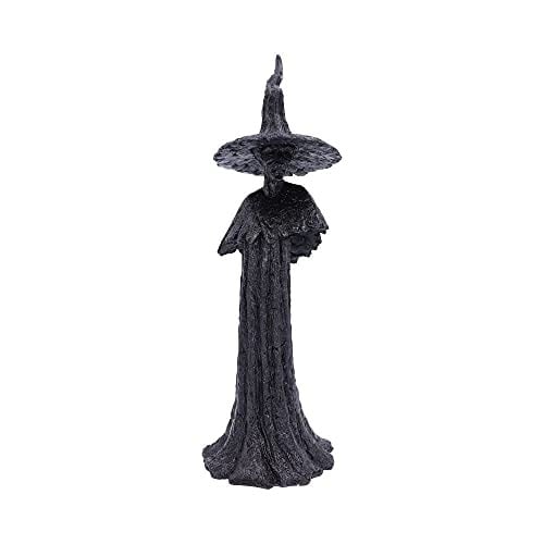 🔥LAST DAY 50% OFF - 🧙‍♀️💫Handmade Black Witch Statue: The Guardian of Your Home