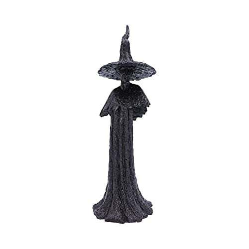 🔥LAST DAY 50% OFF - 🧙‍♀️💫Handmade Black Witch Statue: The Guardian of Your Home