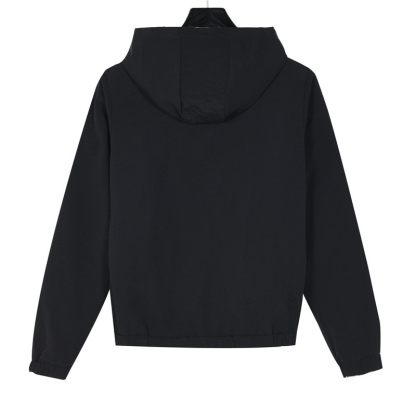 バーバリー(Burberry) 24ss チェック柄と戦馬のデザインが施された両面着可能なフード付きジャケット