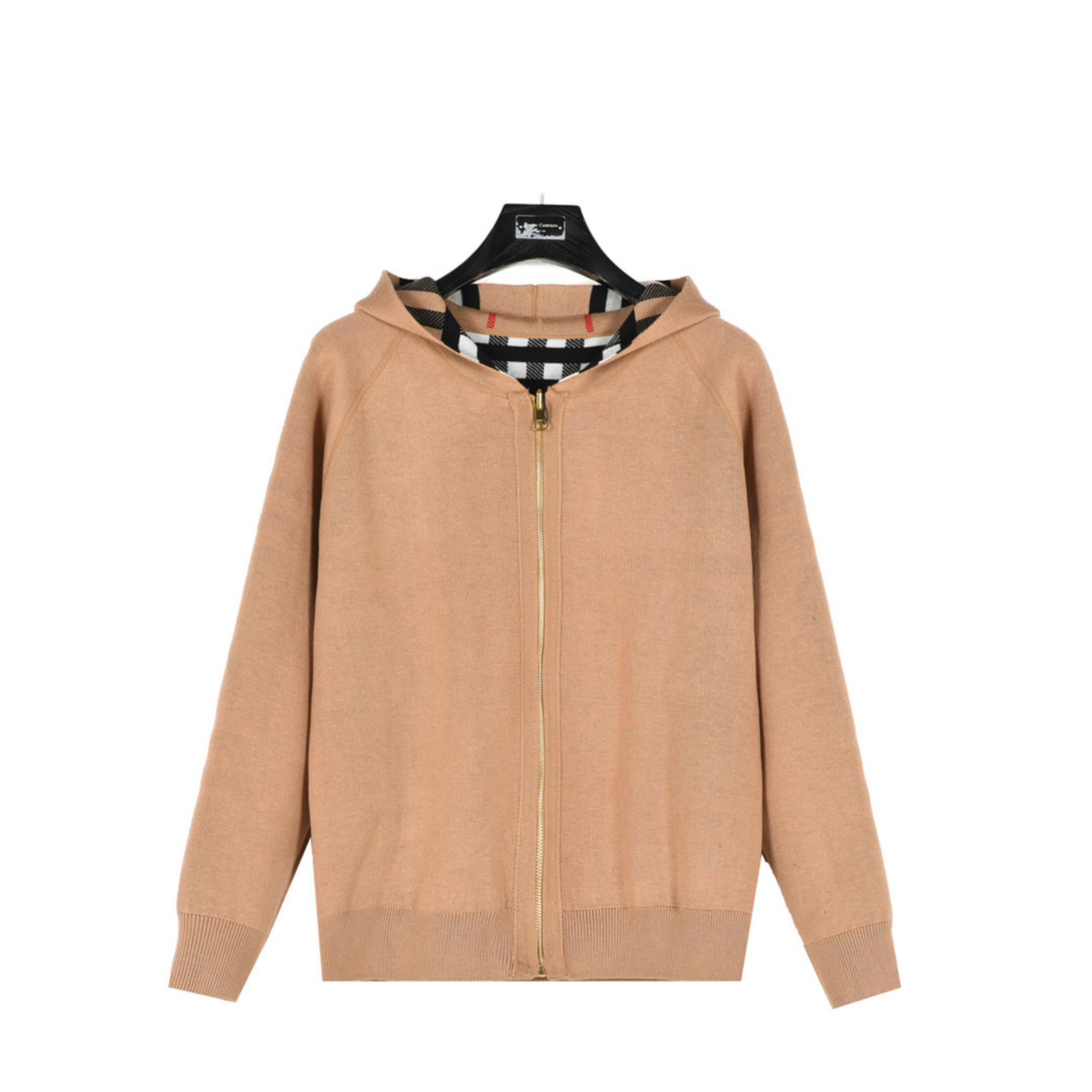 Double-sided checkered pattern jacket