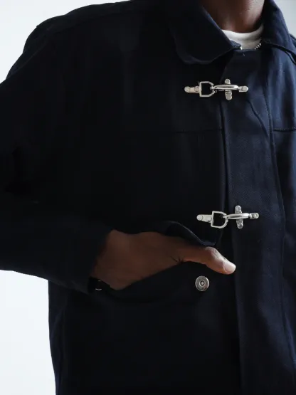 Fireman Clasp Work Jacket
