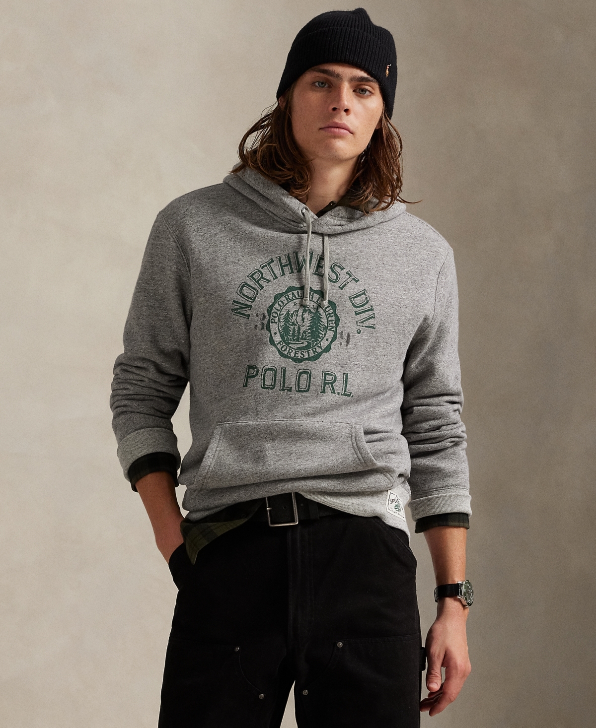 Men's Fleece Graphic Hoodie