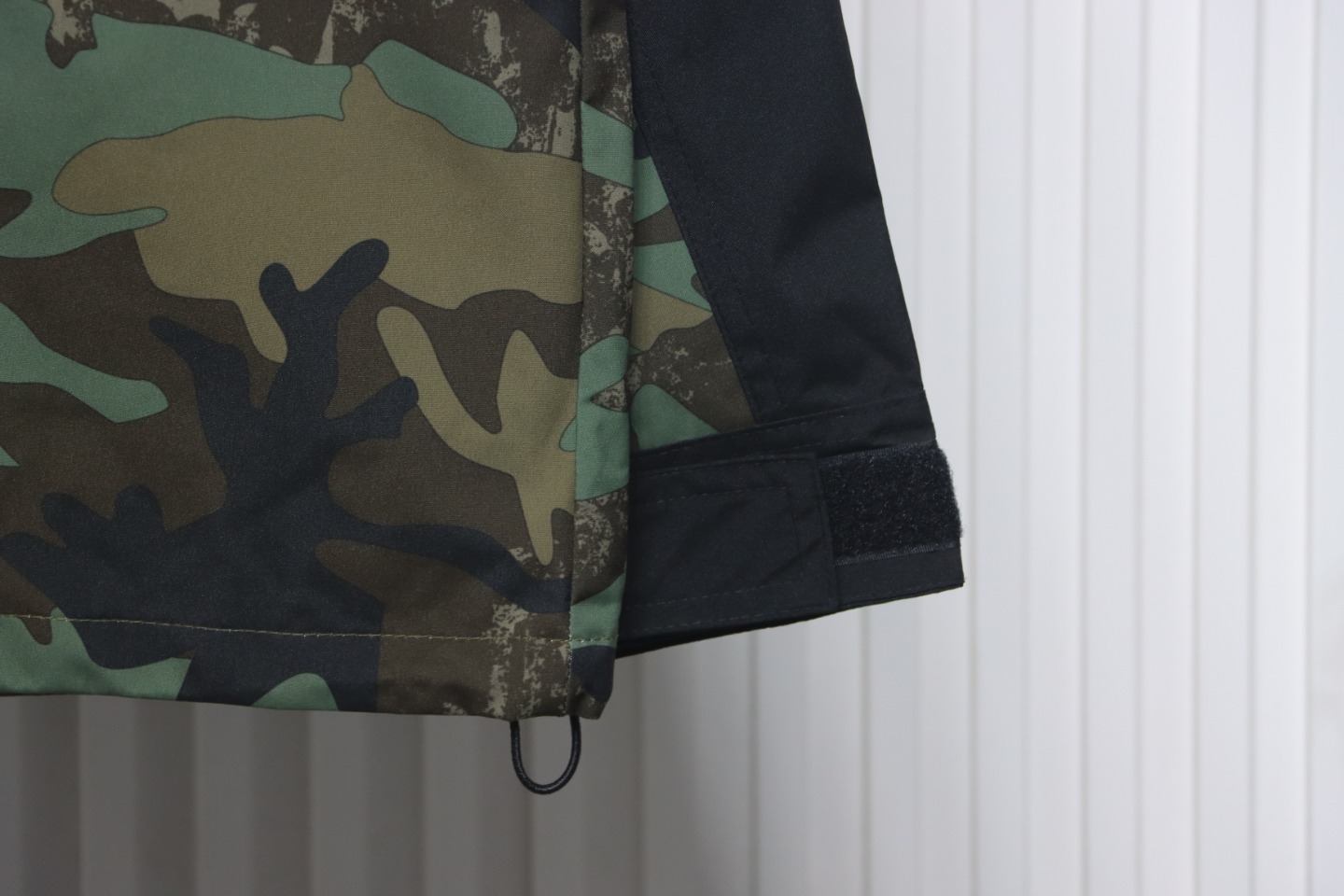 Printed Hooded Camouflage Jacket