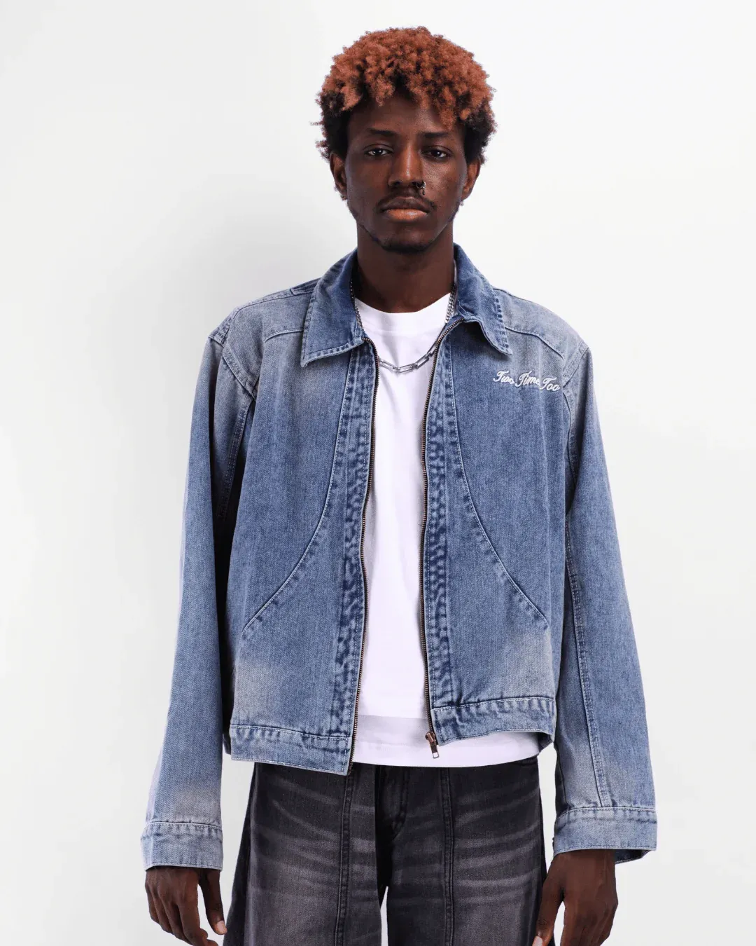Work Jacket Denim - Aged Blue