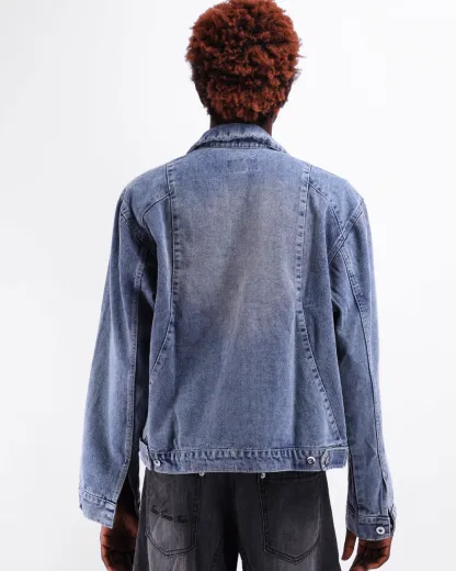 Work Jacket Denim - Aged Blue