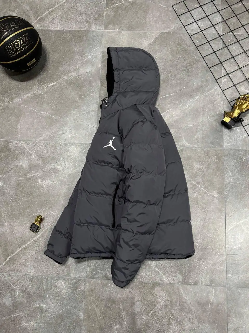 Men's Reversible Hoodie Jacket