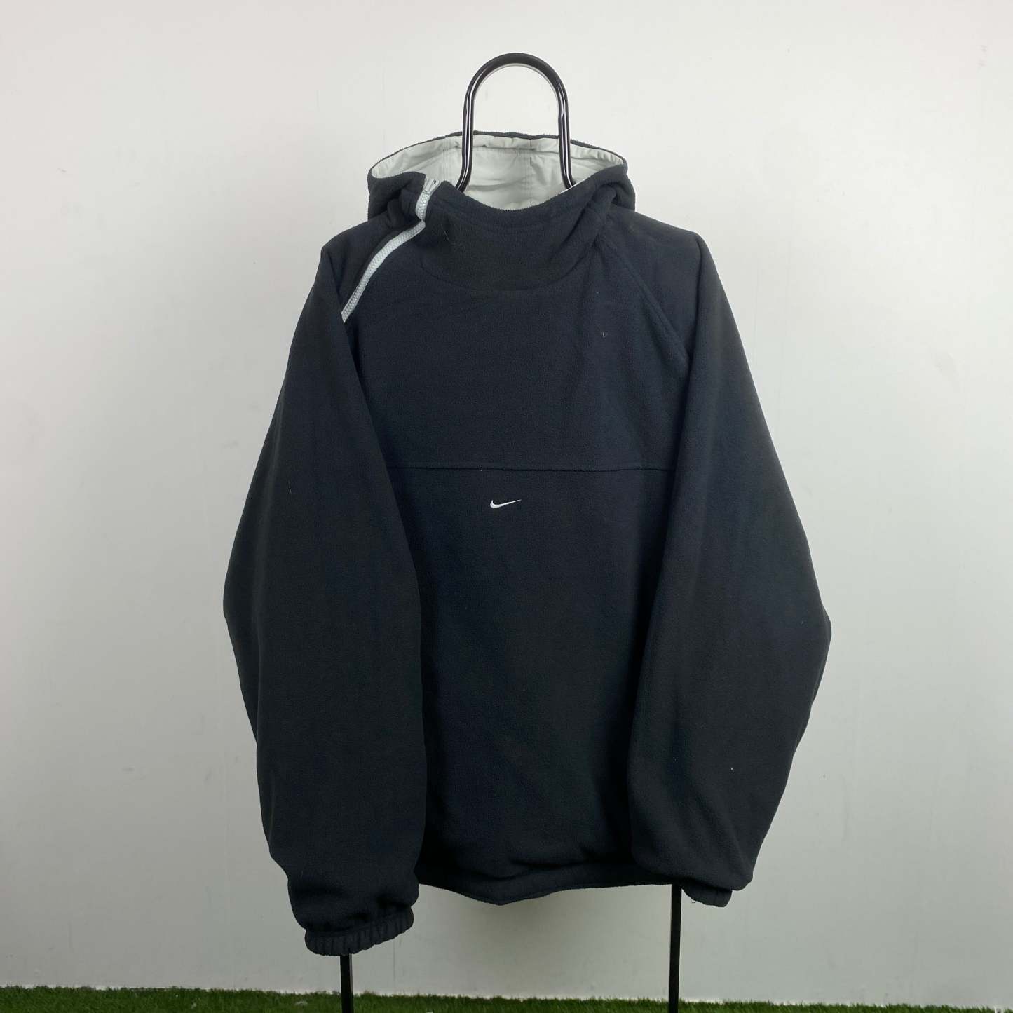 Reversible Side Winder Fleece Coat Jacket